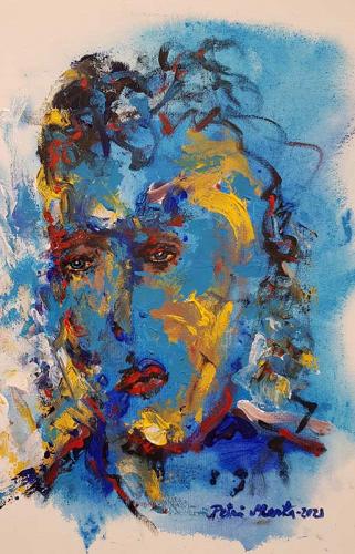 2021 Ei tänään Akryyli kankaalle 55cm x 46cm