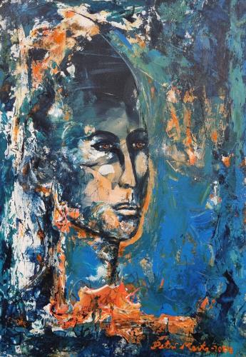 2024 Electra Akryyli kankaalle 65cm x 55cm