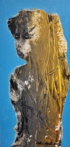 2023 Tähän aikaan vuodesta Akryyli kankaalle 45cm x 30cm